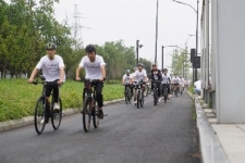重走优德88创业路 骑行之旅启新程